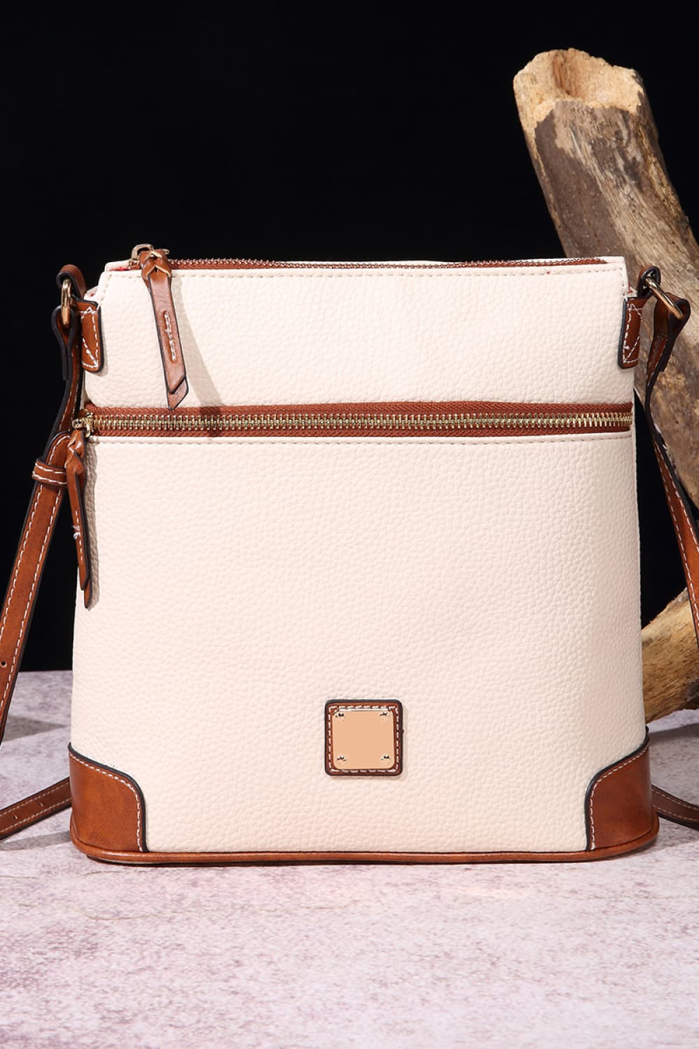 PU Leather Crossbody Bag - Farnelli