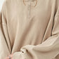 Men's Washed Quarter-Zip Hoodie with Kangaroo Pocket - Farnelli