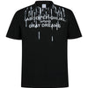 Men's Letter Graphic Short Sleeve T-Shirt - Black
