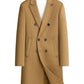 Men's Plus Size Double-Breasted Wool Overcoat - Farnelli
