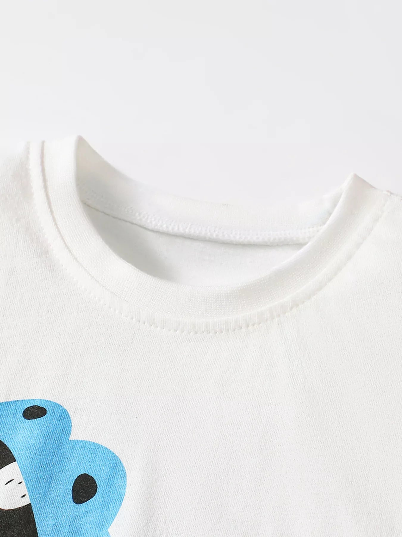 Children's Hippo Short Sleeve Top and Shorts Set - Farnelli