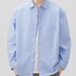 Men's Plus Size Casual Solid Color Long Sleeve Shirt - Farnelli