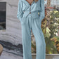 Zip-Up Hoodie and Pants Active Set - Farnelli