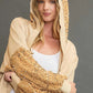 Umgee Sequined French Terry Jacket - Farnelli