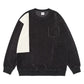 Men's Plus Size Color Block Oversized Sweatshirt - Farnelli
