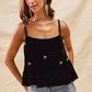 SO ME Holiday Velvet Ribbon Rhinestone Christmas Top - Farnelli