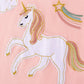 Children's Unicorn Embroidered Lace Collar Casual Dress - Farnelli