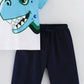Children's Dinosaur Short Sleeve T-Shirt & Shorts Set - Farnelli