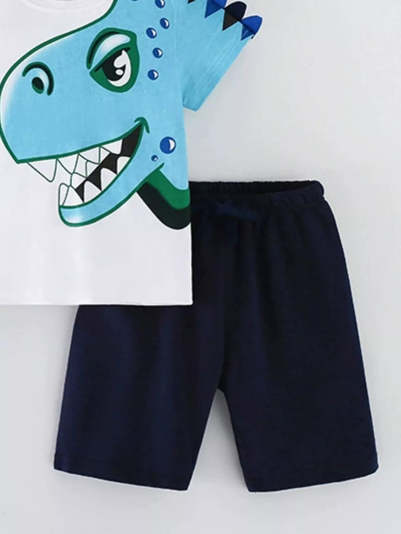 Children's Dinosaur Short Sleeve T-Shirt & Shorts Set - Farnelli