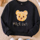 Children's Graphic Crew Neck Sweatshirt - Farnelli