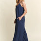 ADORA Wide Leg Casual Cami Jumpsuit - Farnelli