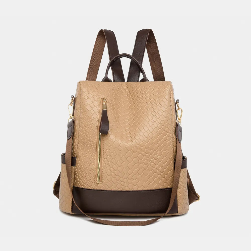 PU Leather Backpack Bag - Farnelli