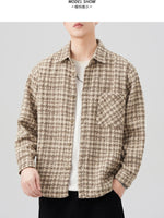 Men's Plus Size Button Up Shirt with Chest Pocket - Farnelli