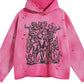 Men's Graphic Long Sleeve Hoodie - Farnelli