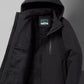 Men's Plus Size Warm Fleece Lined Hooded Winter Coat - Farnelli