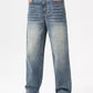 Men's Relaxed Fit Washed Jeans - Farnelli