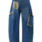 Men's Oversized Cargo Jeans - Farnelli