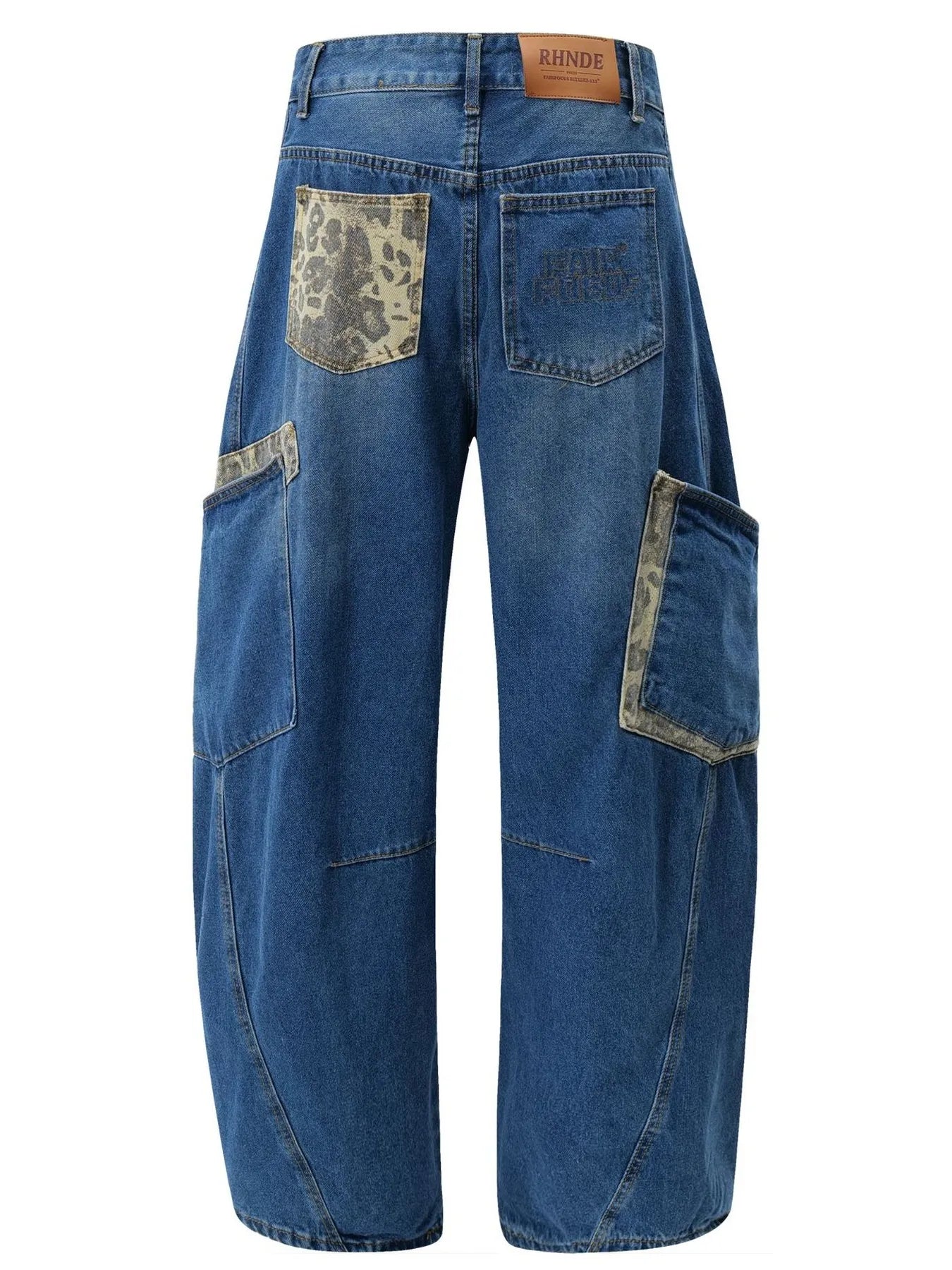 Men's Oversized Cargo Jeans - Farnelli