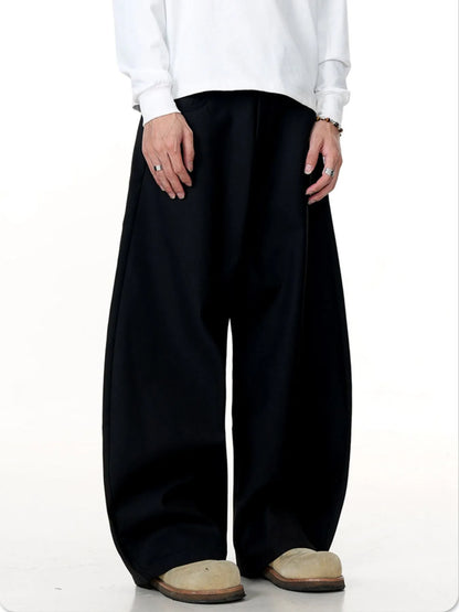 Men's Wide Leg Relaxed Fit Casual Pants - Farnelli