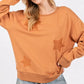 SAGE + FIG Star Patch Long Sleeve Sweatshirt - Farnelli