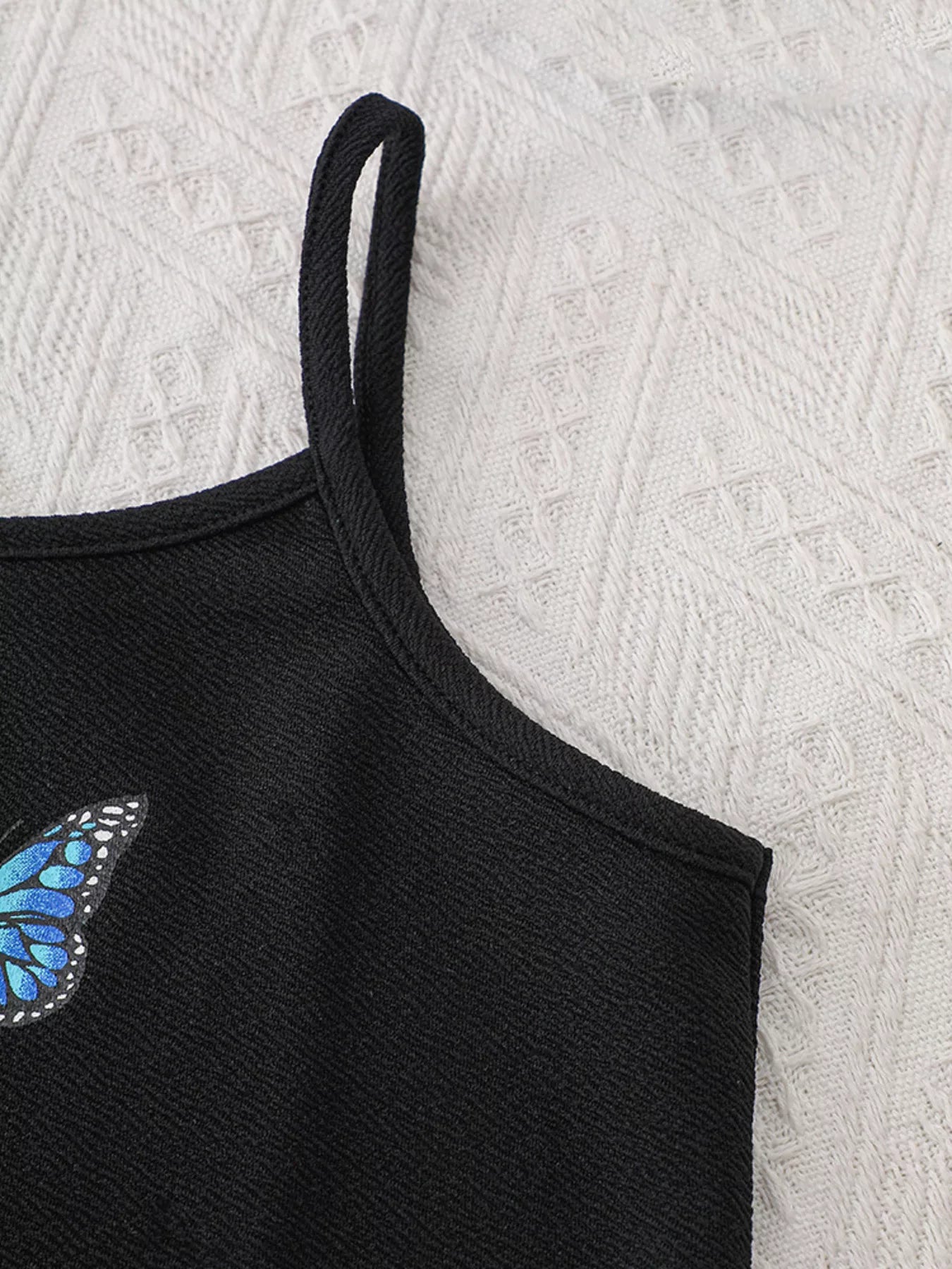 Children's Butterfly Long Sleeve Casual Dress Set - Farnelli