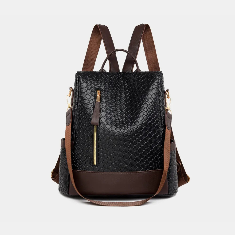 PU Leather Backpack Bag - Farnelli