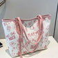 Graffiti Print Casual Tote Bag - Farnelli