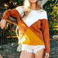 BiBi Color Block Geometric Sweater - Farnelli