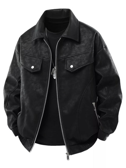 Men's Plus Size Lightweight Zip Up Jacket - Farnelli