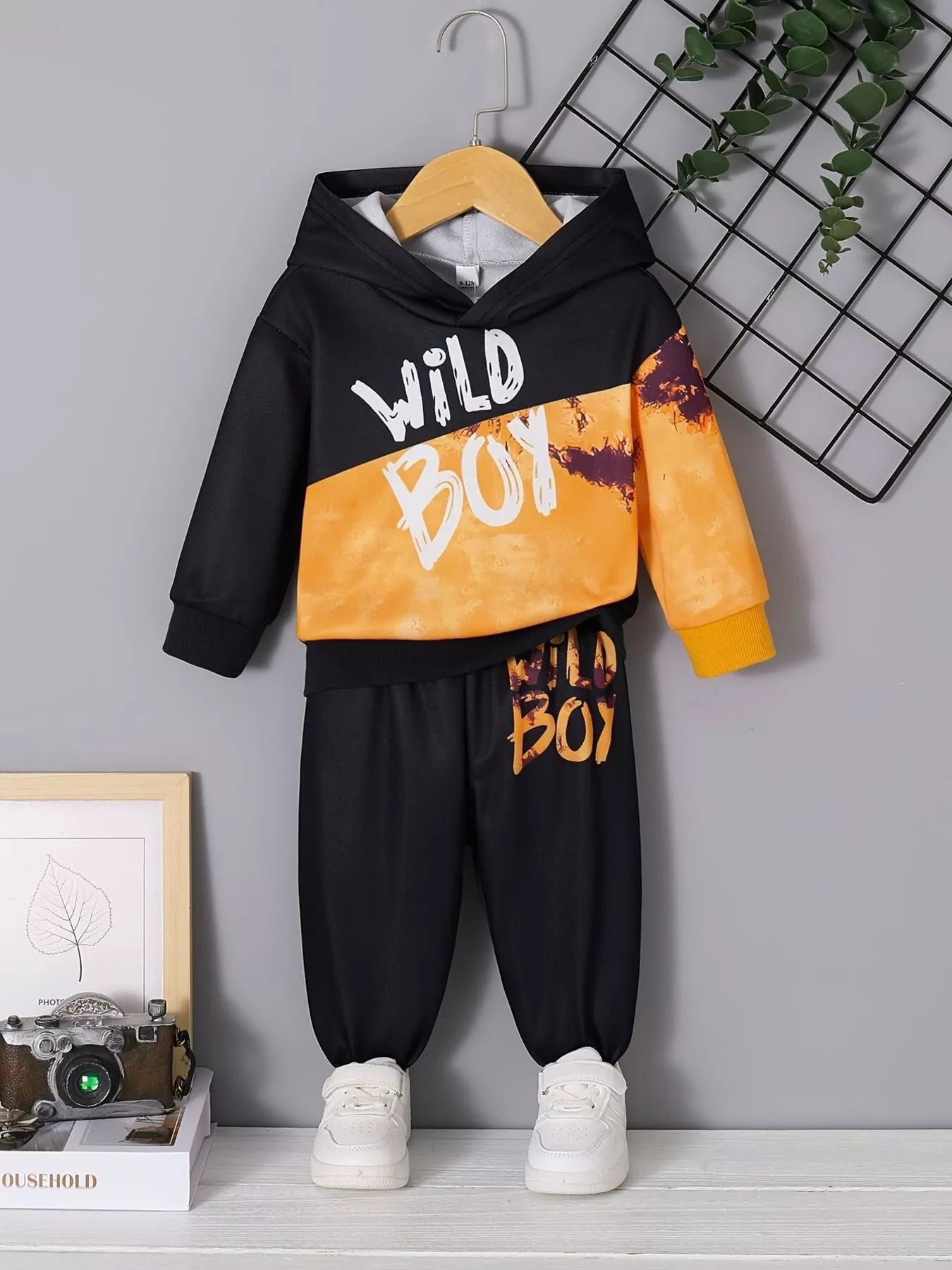 Children's Wild Boy Hoodie and Pants Set - Farnelli