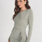 Valerie Midi Dress- Seafoam