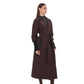Pre-Order. Re-Stock Ships September 2026. Miru Trench Coat in Chocolate