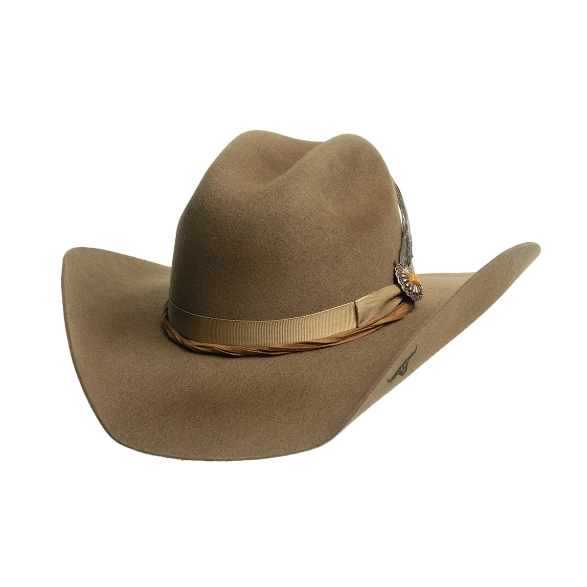 Bullhide Duel In The Sun wool felt cowboy hat in khaki by HatCountry