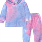 Children's Tie-Dye Hoodie and Pants Set - Farnelli