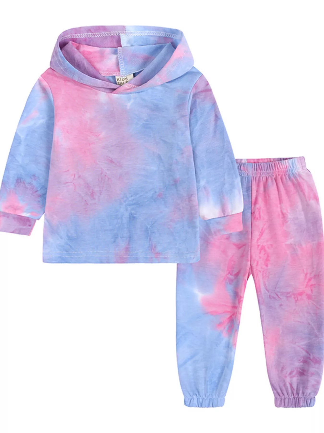 Children's Tie-Dye Hoodie and Pants Set - Farnelli