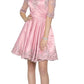 Juliet 804 Short Dress Off-Shoulder with Appliques