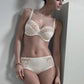 Semi Sheer Lace Full Cup Bra Conturelle Provence-3