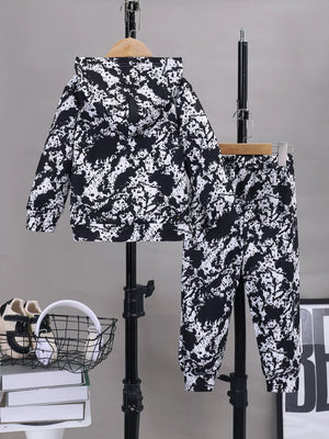 Children's Cool Bear Hoodie and Pants Set - Farnelli