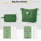 HouseOfZazla expandable 2-piece luggage set with TSA locks and spinner wheels in multiple colors