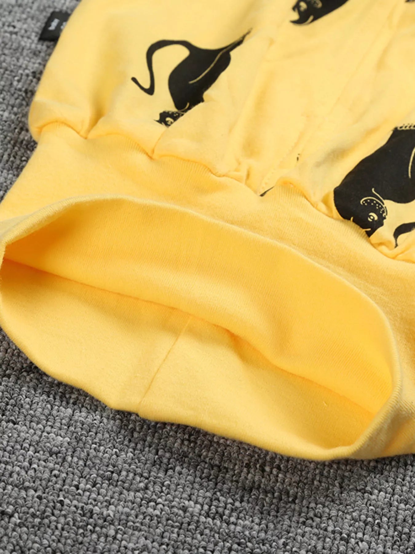 Children's Cute Cat Print Long Sleeve Top and Pants Set - Farnelli