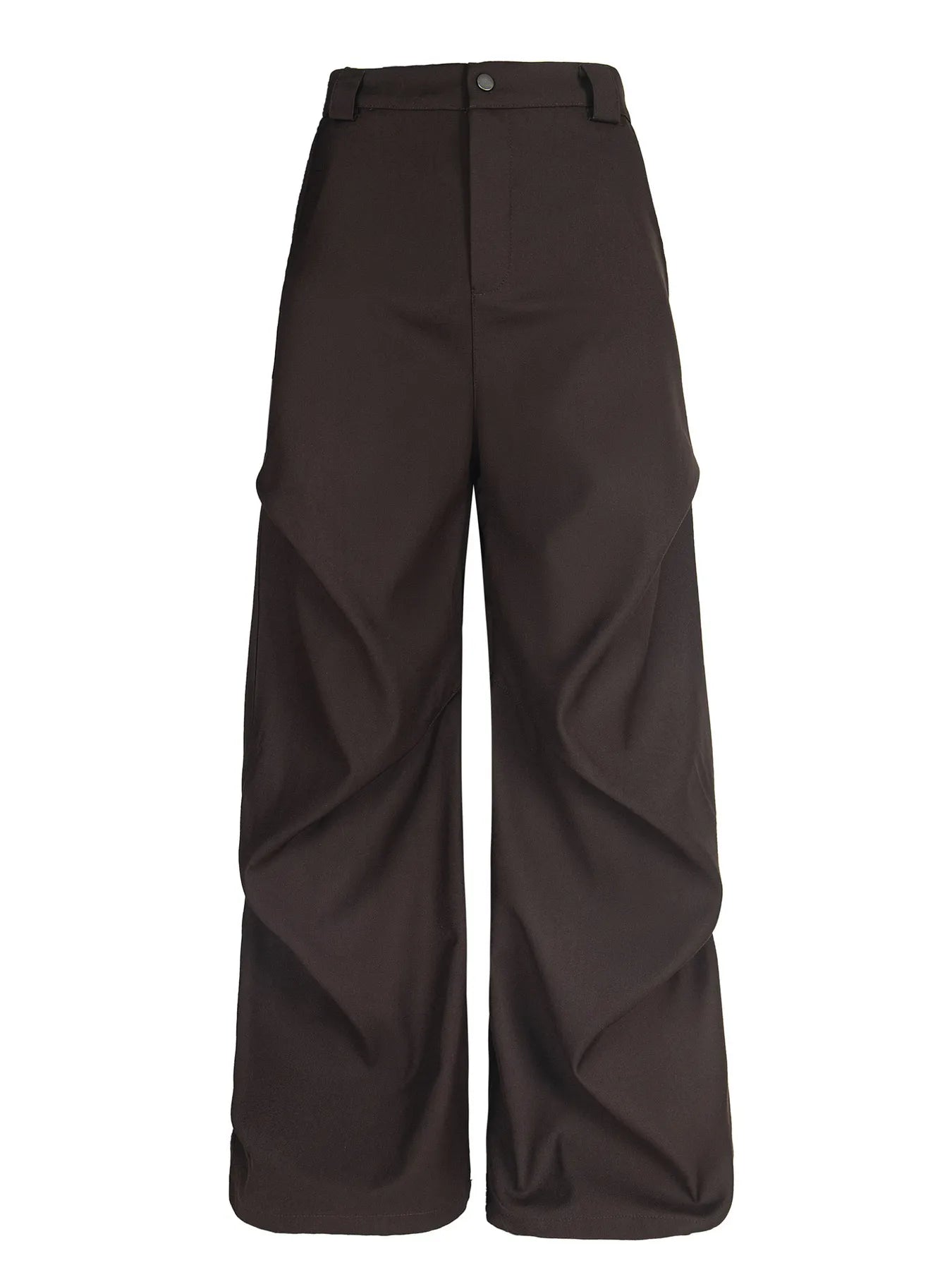 Men's Wide Leg High Waist Pants - Farnelli