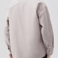 Men's Plus Size Casual Solid Color Long Sleeve Shirt - Farnelli
