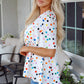 Keira Polka Dot Babydoll Blouse - Farnelli