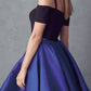 Juliet 809 Short Cold-Shoulder Two-Piece Dress