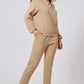 Half Snap Turtleneck Top and Pants Active Set - Farnelli