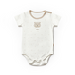 Teddy Ecru Short Sleeve Organic Cotton