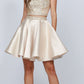 Juliet 811 Two-Piece Short Dress Cut-Out Back
