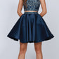 Juliet 811 Two-Piece Short Dress Cut-Out Back
