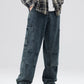 Men's Full Size Distressed Cargo Jeans Plus Size - Farnelli