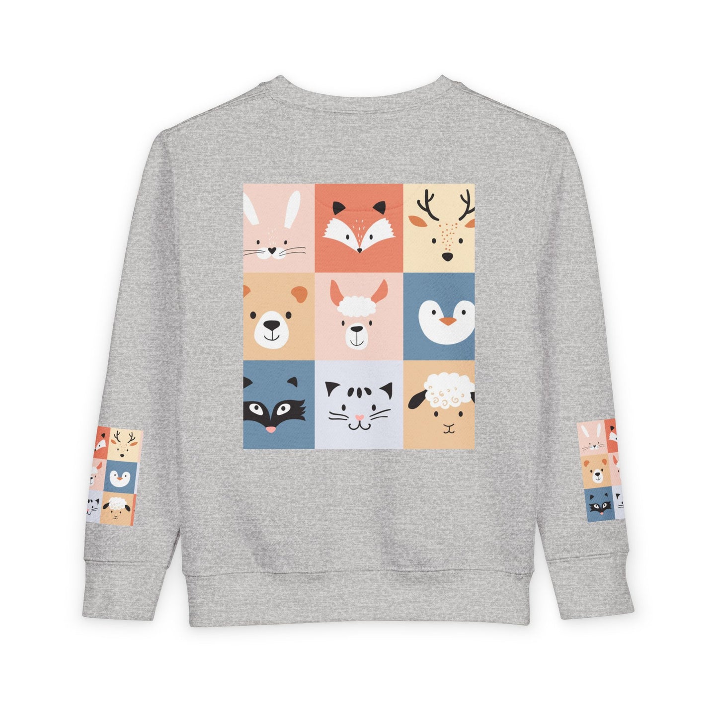 Cute Animal Toddler Sweatshirt | Kids Cozy Crewneck, Baby Gift, Toddler Apparel, Playdate Outfit, Animal Lovers Clothing